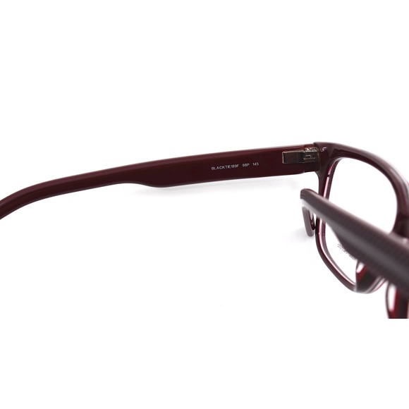 DIOR BLACK TIE189F 98P BURGUNDY AUTHENTIC EYEGLASSES - Picture 11 of 12